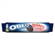 Oreo Strawberry Cheesecake Mπισκότα 154gr