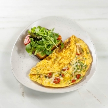 Ομελέτα στον Ξυλόφουρνο