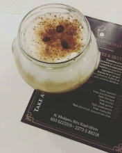 Cappuccino με Γεύση Γλυκό Μωσαϊκό