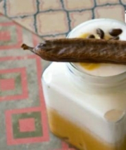 Cappuccino με Χαρουπόμελο Σάμου