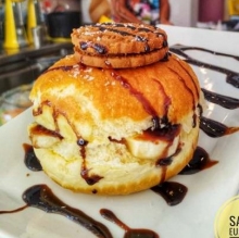 Choco Banana Sweet Burger