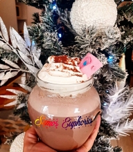 Christmas Chocolate With Baileys