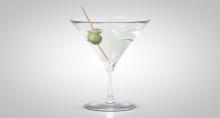 English Martini Cocktail