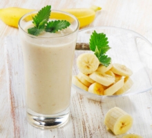 Milkshake Χωρίς Παγωτό με Βανίλια, Μπανάνα, Φράουλα