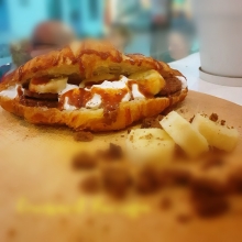 Κρουασάν Banoffee