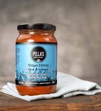 Χειροποίητη Σάλτσα Pellas με Ελιά και Κάπαρη 360gr
