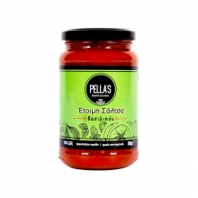 Χειροποίητη Σάλτσα Pellas με Βασιλικό 360gr