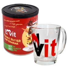 Ρόφημα Σοκολάτας Lovit Peanut Butter - Banana 500gr