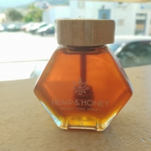 Μέλι Πεύκου Σάμου με Ελληνικό ελαιο CBD 20% Hemp and Honey 100ml