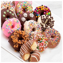 Mini Donut Σοκολάτα