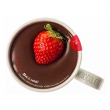 Σοκολάτα Γάλακτος με Γεύση Φράουλα