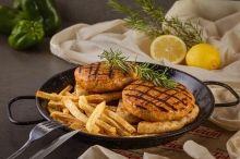 Μπιφτέκι Κοτόπουλο Γεμιστό Μεσογειακό Μερίδα