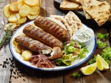 Κεμπάπ Γεμιστό με Τυρί Μερίδα