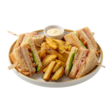 2 Club Sandwiches Γαλοπούλα