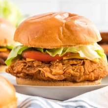 Sweet Chili Chicken Burger
