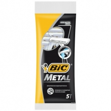 Bic Metal Ξυραφάκια 2 Λεπίδες 5τμχ