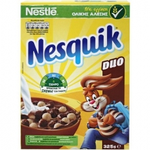 Nestle Δημητριακά Nesquik Duo 325gr