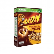 Nestle Δημητριακά Lion Wild Καραμέλα και Σοκολάτα 400gr
