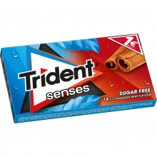 Trident Senses Cinnamon - Mint 27gr