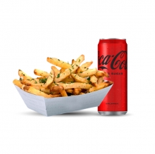 1 Μερίδα Πατάτες Armans του Βουνού + 1 Coca-Cola Light 330ml