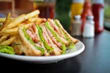 Club sandwich Caesars