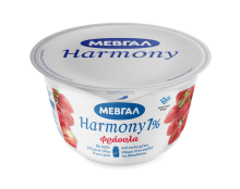 Μεβγάλ Harmony Επιδόρπιο Γιαουρτιού 1% Φράουλα 200gr
