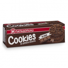 Παπαδοπούλου Cookies Κομμάτια Σοκολάτας 180gr