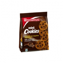 Παπαδοπούλου Mini Cookies Κομμάτια Σοκολάτας 70gr