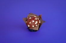 Muffin Red Velvet με Γέμιση Κρέμα Γιαούρτι