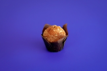 Muffin Βανίλια με Γέμιση Μύρτιλλο
