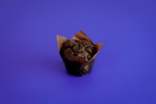 Muffin Σοκολάτα με Γέμιση Σοκολάτα - Φουντούκι