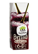 Χυμός Οικογένεια Χριστοδούλου Βύσσινο Χωρίς Προσθήκη Ζάχαρης 250ml