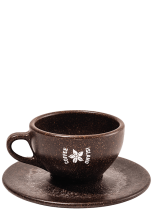 Φλιτζάνι με πιατάκι Espresso από Ανακυκλωμένο Καφέ