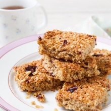 Flapjack Μπάρα Βρώμης με Επικάλυψη Σοκολάτα Bitter και Πορτοκάλι 100gr