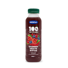 Μεβγάλ Φυσικός Χυμός Cranberry, Σμέουρο και Μύρτιλο 400ml