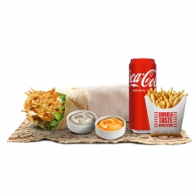 Garlic Tornado Wrap Menu