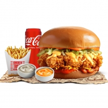 Spicy Chitir Burger Menu