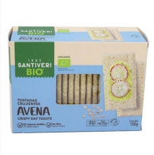 Santiveri Avena Βιολογικά Κράκερς Βρώμης 100gr