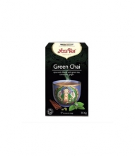 Yogi Tea Green Chai Βιολογικό Τσάι για Αναζωογόνηση σε Φακελάκια 17x30.6gr