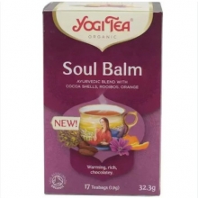 Yogi Tea Soul Balm Βιολογικό Τσάι για Ζεστασιά και Άνεση σε Φακελάκια 17x30.6gr