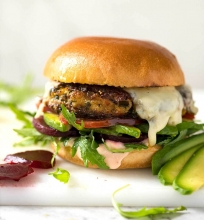 Double Vegan Burger
