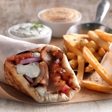 Πίτα Γίγας Ντονέρ + 1 Pepsi 330ml ΔΩΡΟ