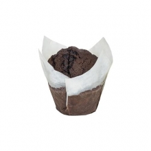 Muffin Σοκολάτα με Τριμμένη Λευκή Σοκολάτα