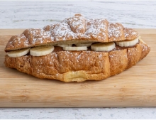 Croissant Σοκολάτα Βελγίου με Φρούτο Μπανάνα