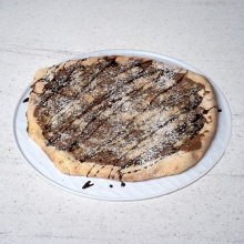 Γλυκιά Πίτσα Πραλίνα - Μπισκότο