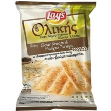 Lays Ολικής Άλεσης Sour Cream and Pepper (68gr)