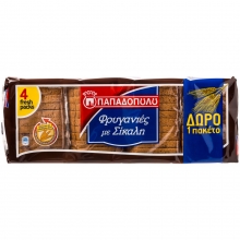 Παπαδοπούλου Φρυγανιές Σικάλεως (320gr)