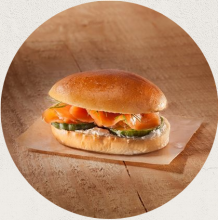 Μπριοσάκι Σολομός και Τυρί Κρέμα Arla