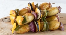 Σουβλάκι Vegetarian Μερίδα