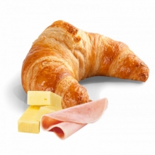 Κρουασάν Γαλοπούλα, Κασέρι, Ντομάτα και Μαρούλι